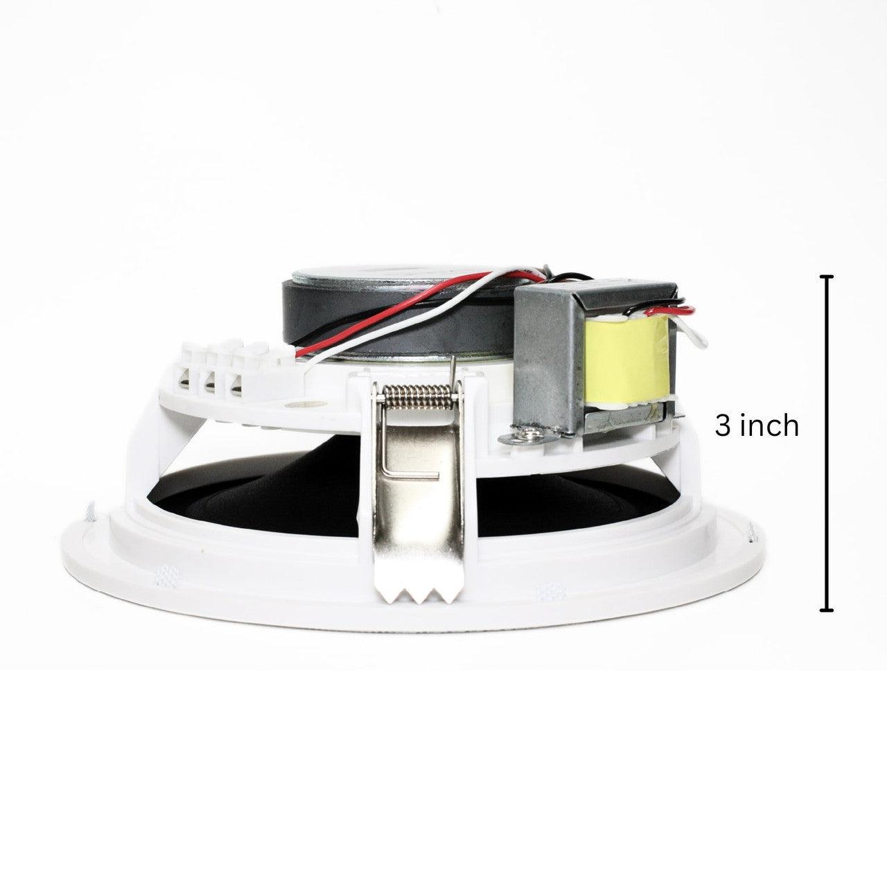 6-Inch Trimless In-Ceiling Speaker - 70V High-Fidelity Commercial Sound System - TEXONIC AV Inc