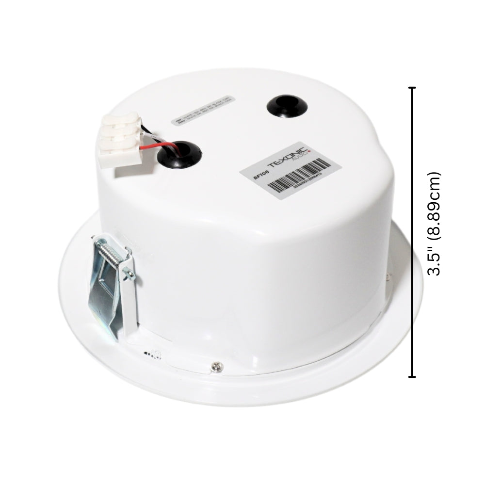 6" 70/100V Commercial Ceiling Speaker for Background Music