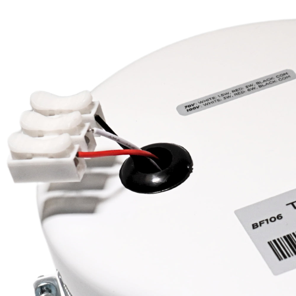 6" 70/100V Commercial Ceiling Speaker for Background Music