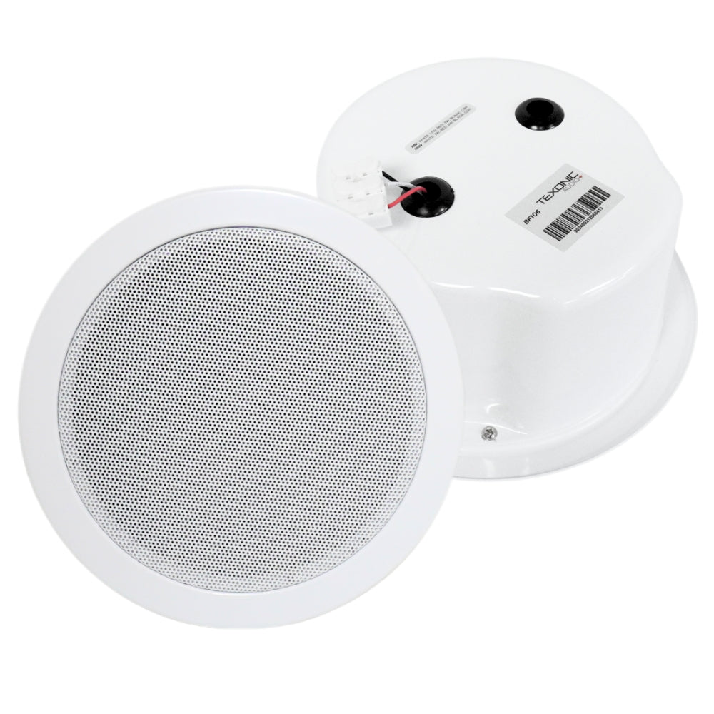 6" 70/100V Commercial Ceiling Speaker for Background Music