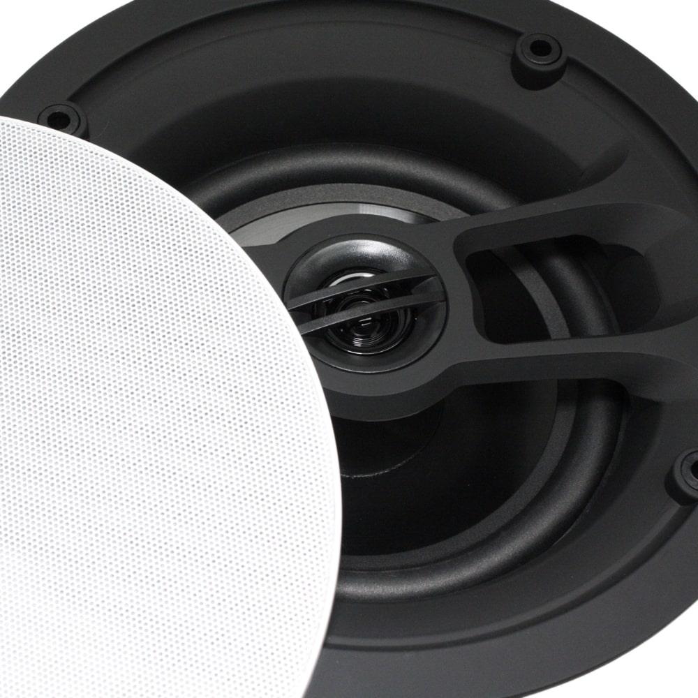 6.5" In-Ceiling Speaker with Tool-Free Installation - Surround Sound - TEXONIC AV Inc