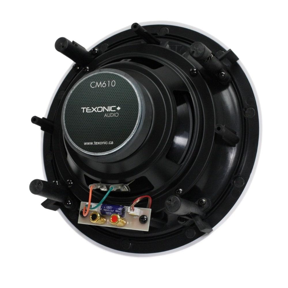 6.5" In-Ceiling Speaker with Tool-Free Installation - Surround Sound - TEXONIC AV Inc