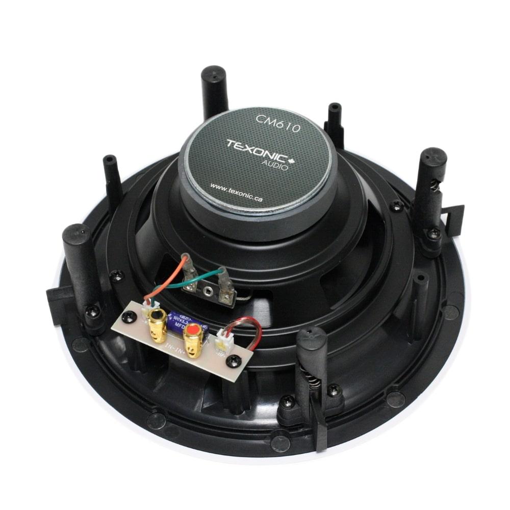 6.5" In-Ceiling Speaker with Tool-Free Installation - Surround Sound - TEXONIC AV Inc