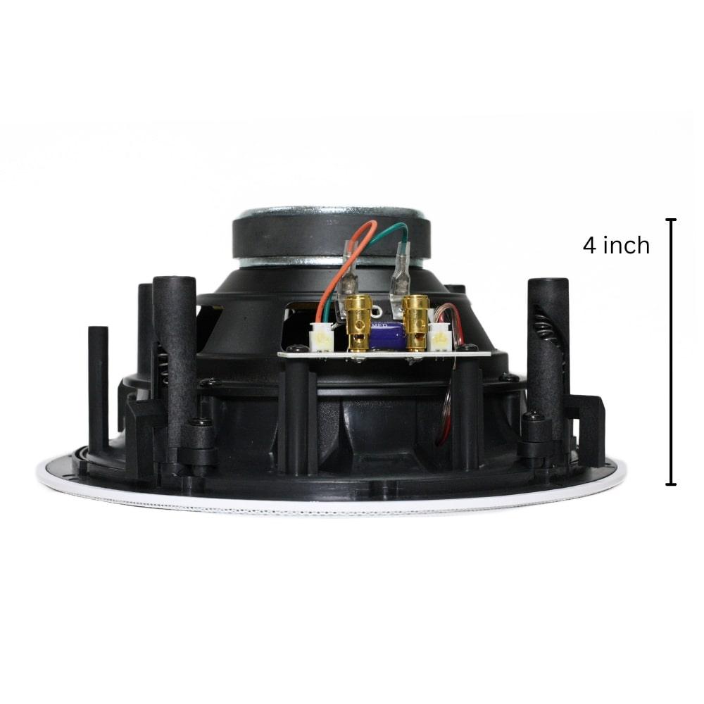 6.5" In-Ceiling Speaker with Tool-Free Installation - Surround Sound - TEXONIC AV Inc