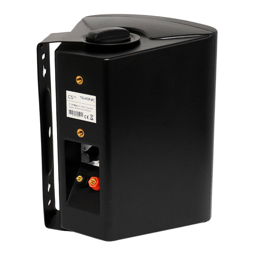 70V 2 Way: 5.25" On Wall Surface Mount Speaker for Indoor/Outdoor Use