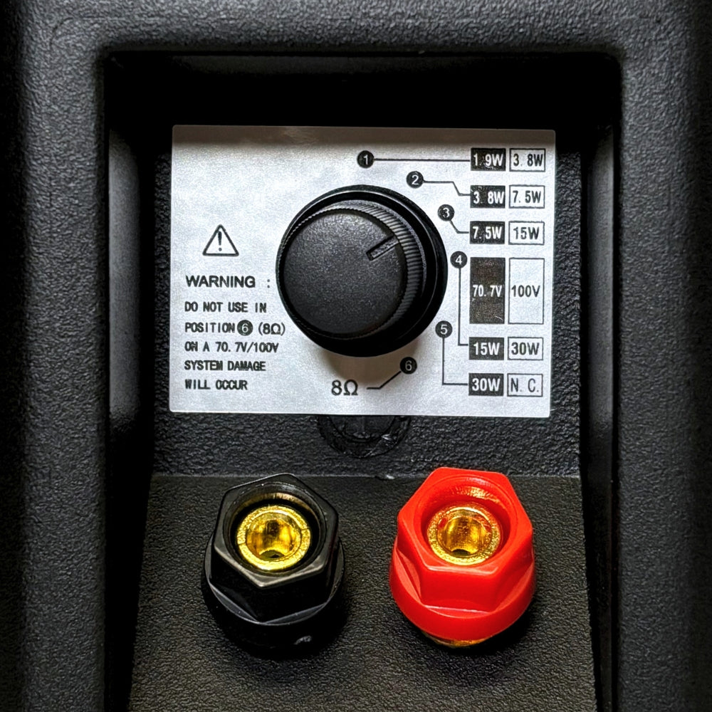 70V 2 Way: 5.25" On Wall Surface Mount Speaker for Indoor/Outdoor Use