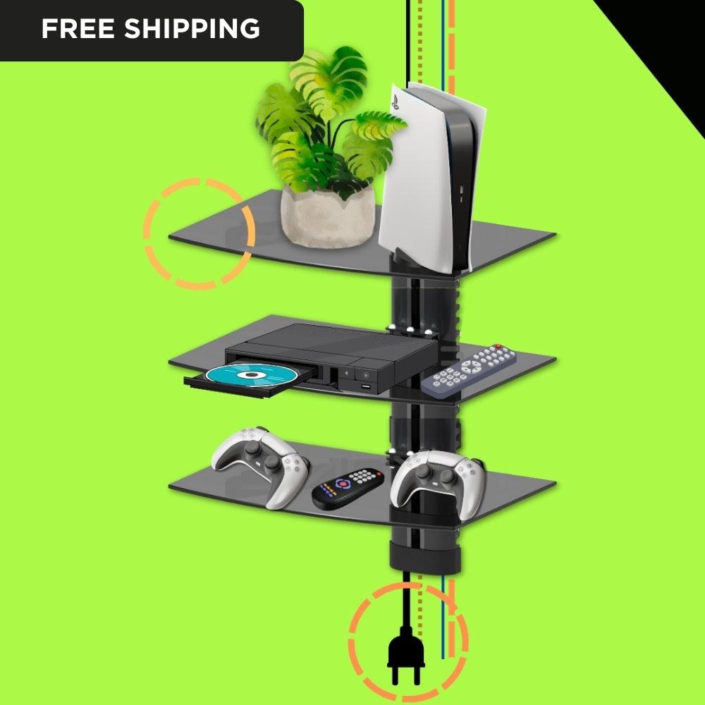 3-Tier AV Shelving System - Free shipping Canada wide | Transform Your Home Entertainment - TEXONIC AV Inc