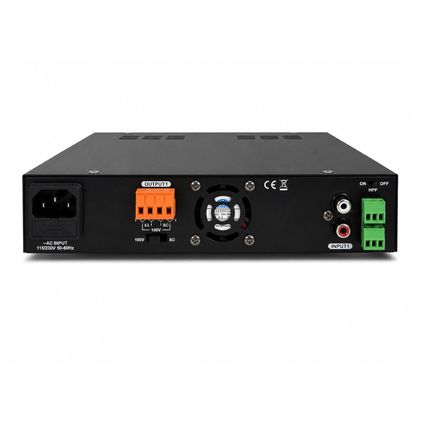 TEXONIC RXD240 240W 100V Commercial Amplifier