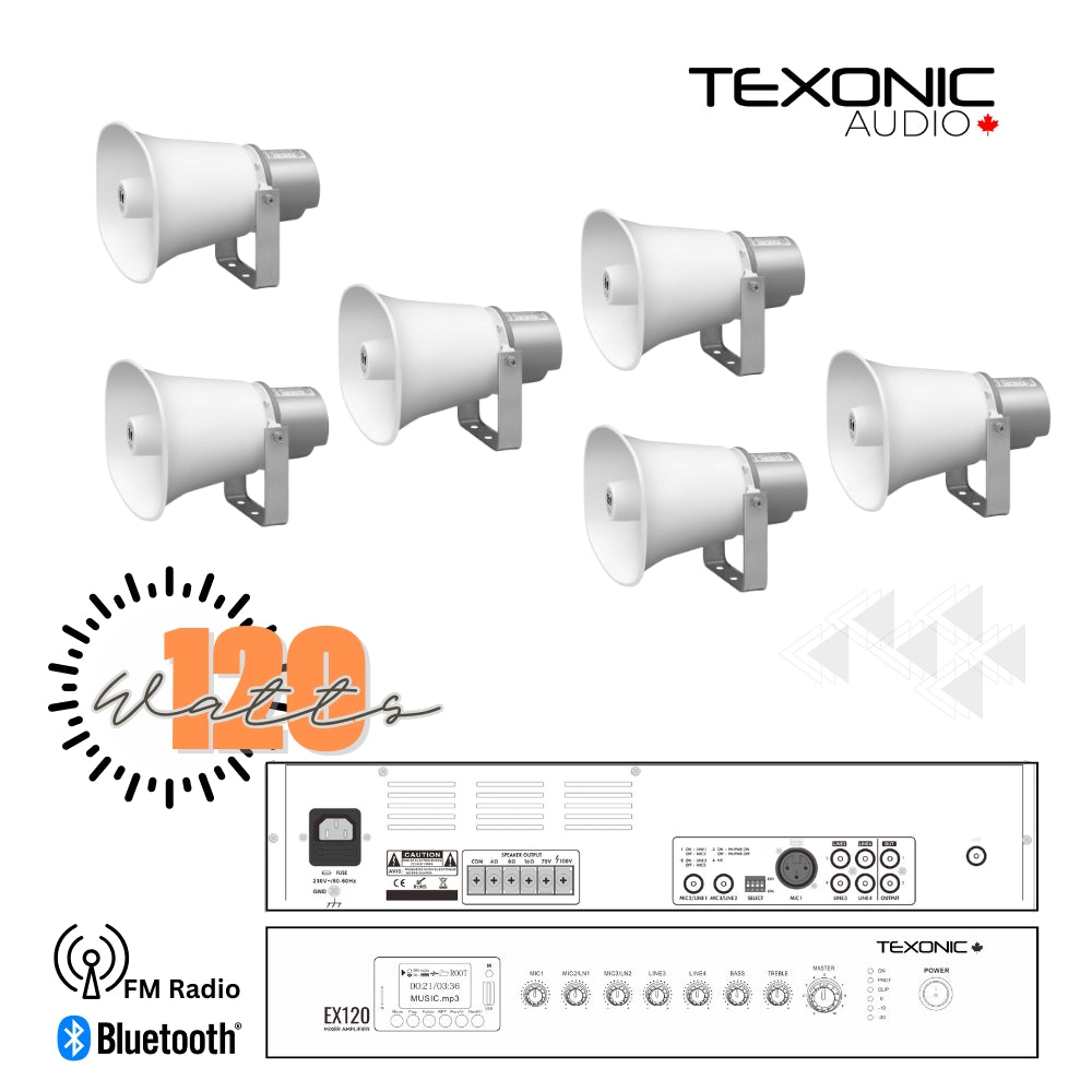 Industrial PA System for Warehouses & Factories - Durable