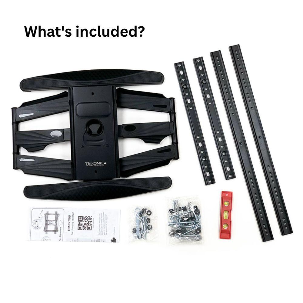 Best Full Motion TV Wall Mount 40 to 75 inches | Toronto - TEXONIC AV Inc