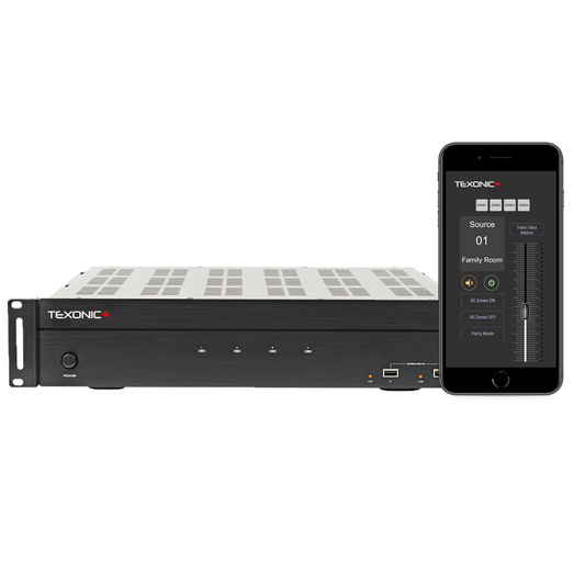 Whole-House Audio System | Wi-Fi Streaming | 4 Channel stereo