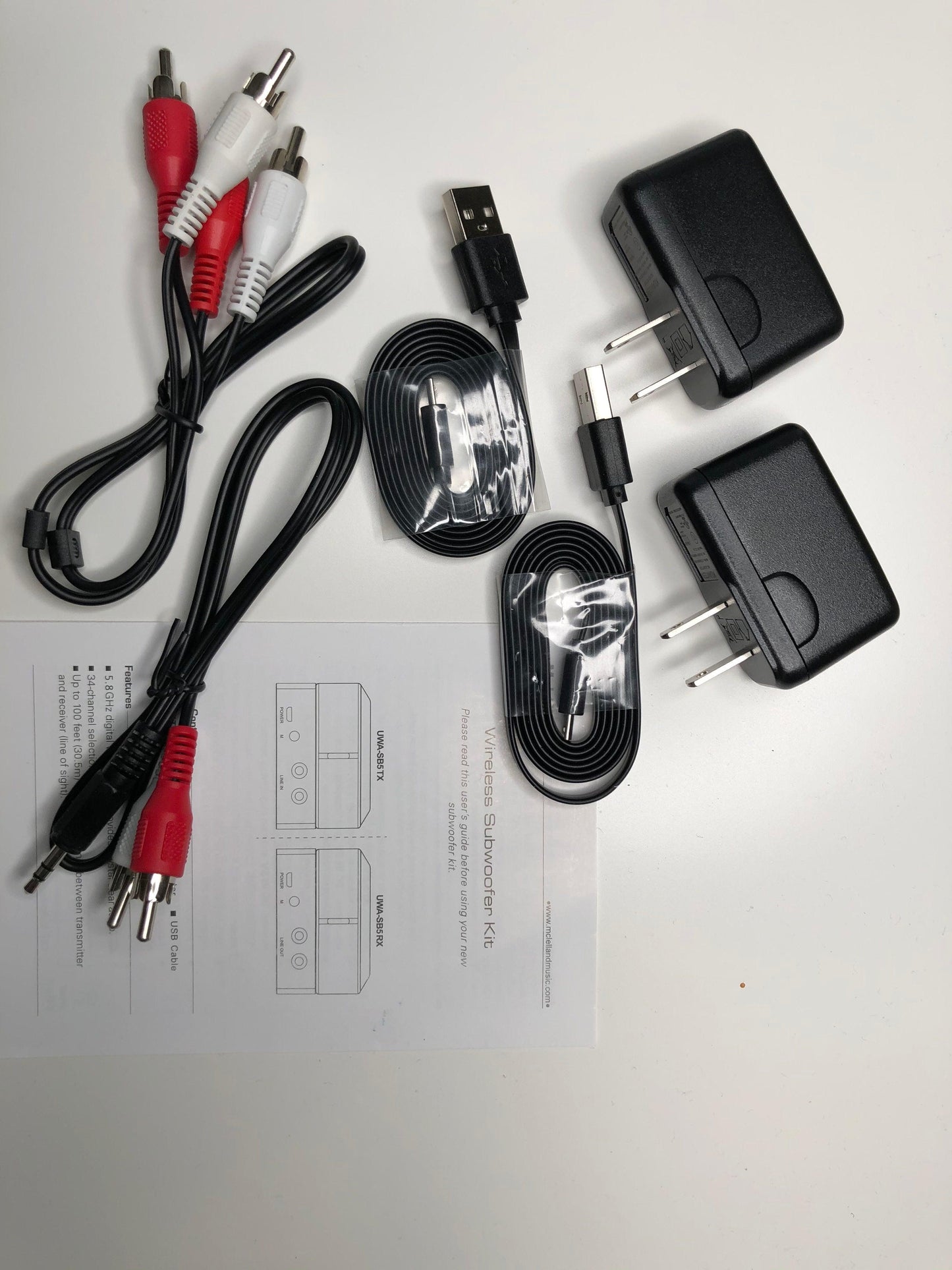 Wireless Subwoofer kit | 5.8Ghz | Canada - TEXONIC AV Inc