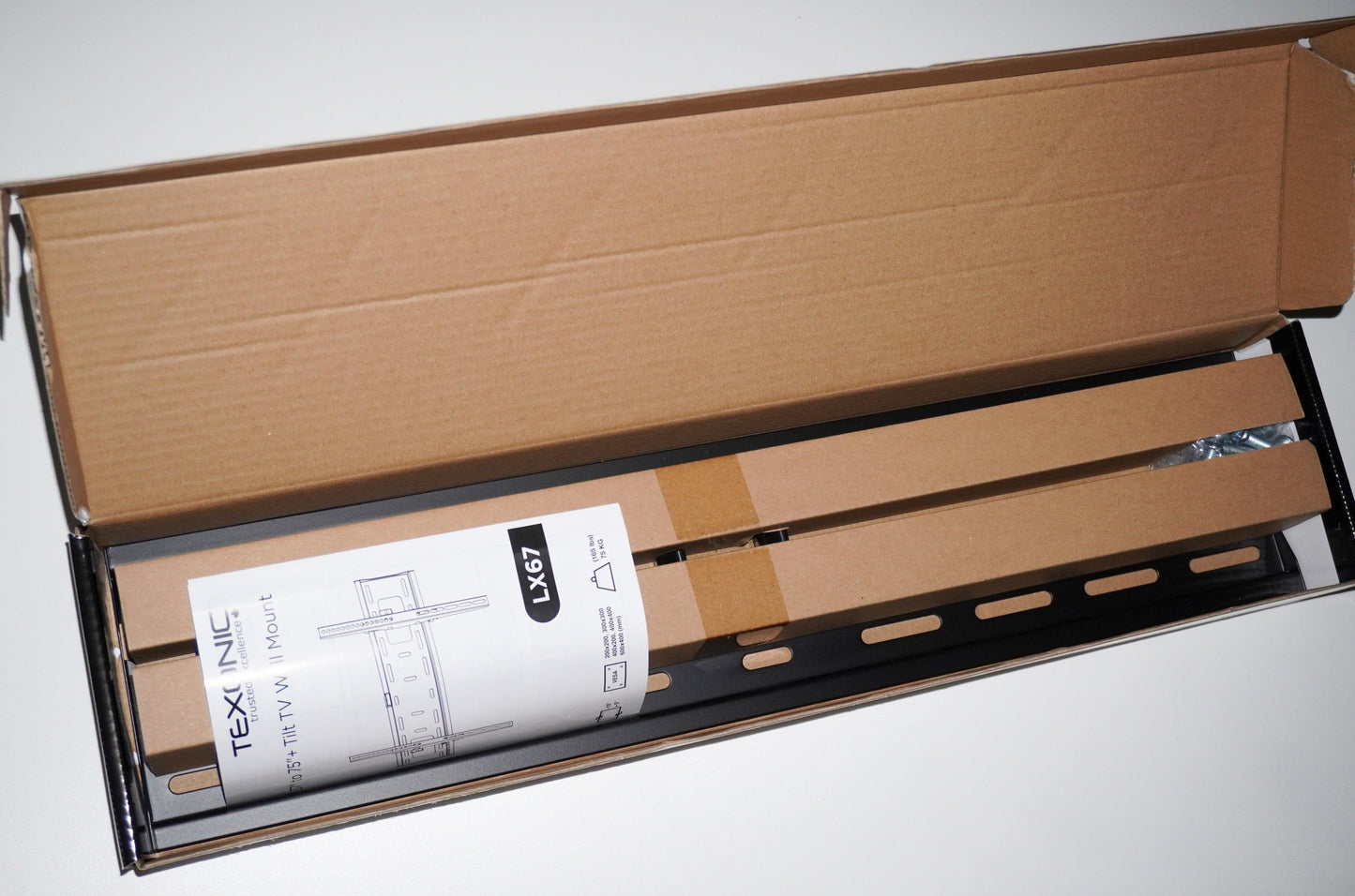Heavy-Duty Tilt TV Wall Mount for 37"-75" Screens | Up to 165 lbs - TEXONIC AV Inc