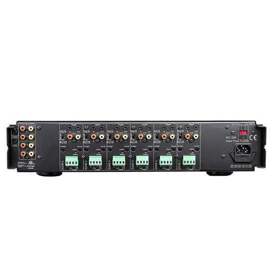 6 Zone 12-Channel Digital Amplifier - 80W/Channel