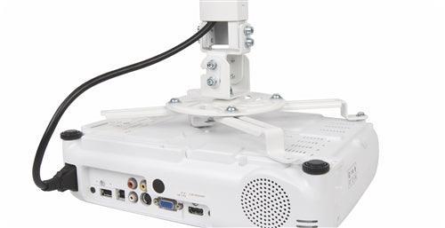 Low profile Ceiling Projector Mount | Holds up to 30lbs - TEXONIC AV Inc