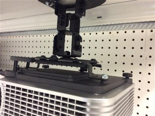 Low profile Ceiling Projector Mount | Holds up to 30lbs - TEXONIC AV Inc