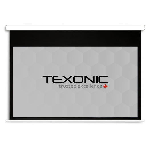 120" Electric Matte Grey Projector Screen for Home Theater - Wall or Ceiling Mountable