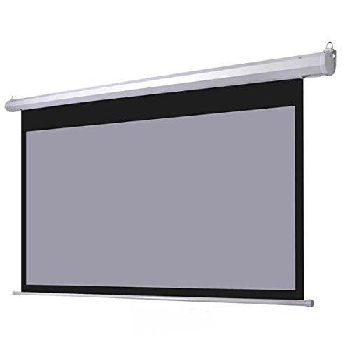 120" Electric Matte Grey Projector Screen for Home Theater - Wall or Ceiling Mountable - TEXONIC AV Inc