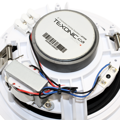 AF106: Slim 6" 70V In-Ceiling Speaker for Commercial Spaces