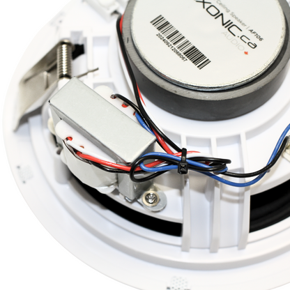 AF106: Slim 6" 70V In-Ceiling Speaker for Commercial Spaces