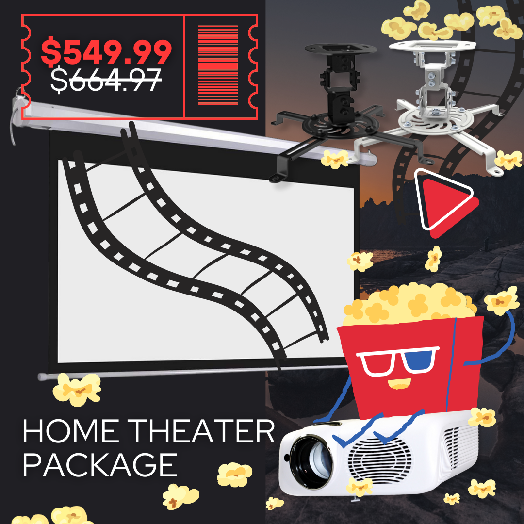 TEXONIC Ultimate Home Theater Experience Bundle