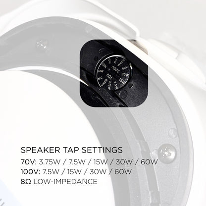 Système audio Wi-Fi 4 zones TEXONIC RX84 avec 6 CM610 + 2 CST86 pour maison et patio