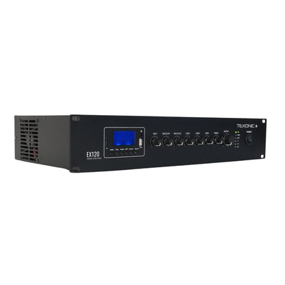Amplificateur mélangeur professionnel TEXONIC | 60W | Syntoniseur FM | MP3 Bluetooth