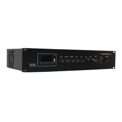 Amplificateur mélangeur professionnel TEXONIC | 60W | Syntoniseur FM | MP3 Bluetooth