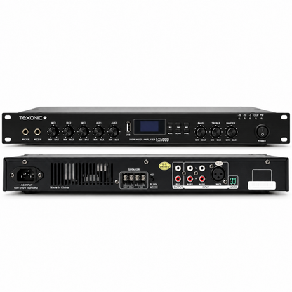 Système audio gym TEXONIC EX500D avec 12 haut-parleurs muraux CS75