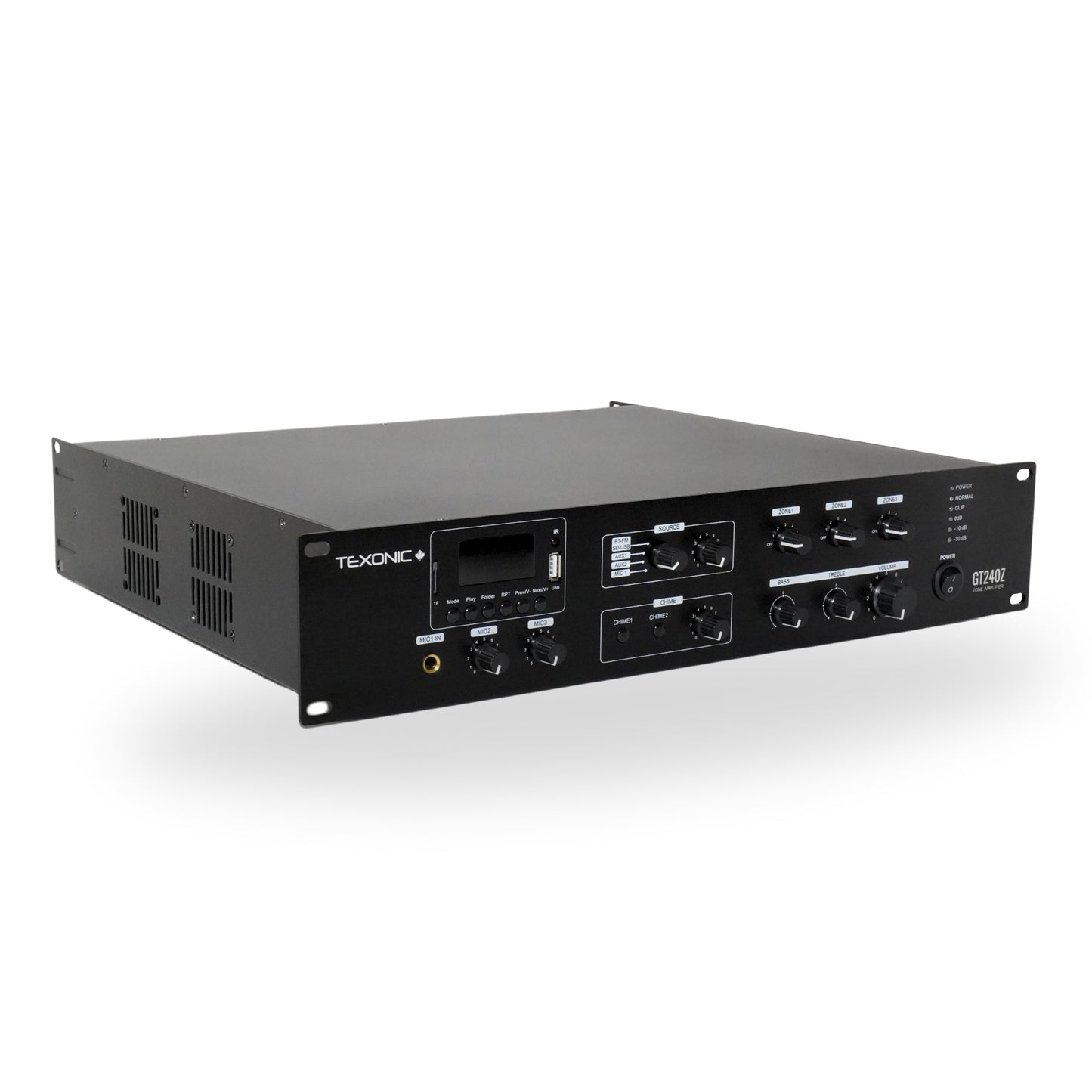 TEXONIC Commercial 70V 240W Mixer Power Amplifier | Canada