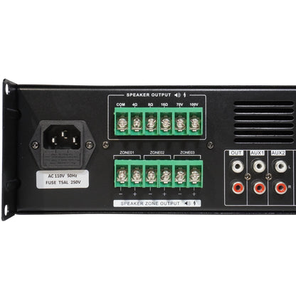 Amplificateur de puissance mélangeur commercial TEXONIC 70V 240W | Canada
