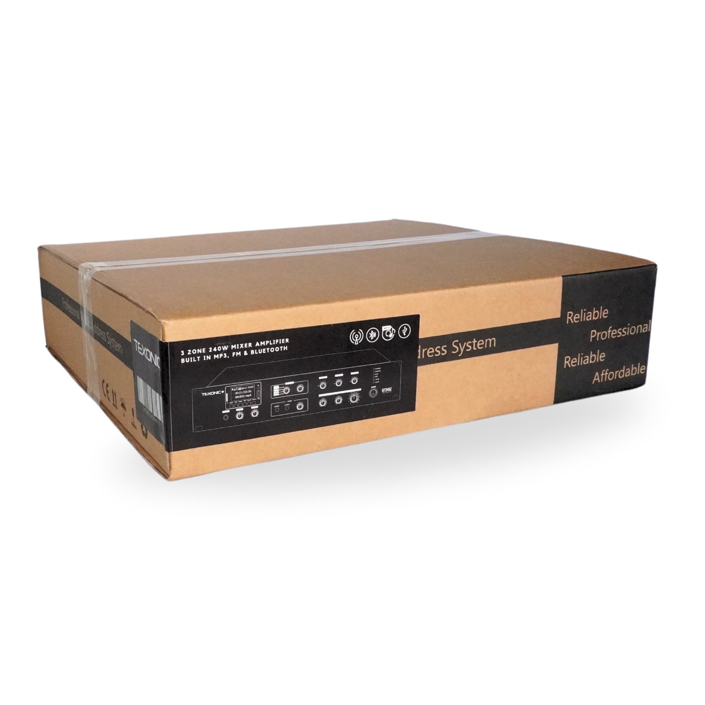 TEXONIC Commercial 70V 240W Mixer Power Amplifier | Canada