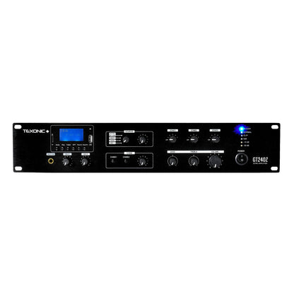 TEXONIC Commercial 70V 240W Mixer Power Amplifier | Canada