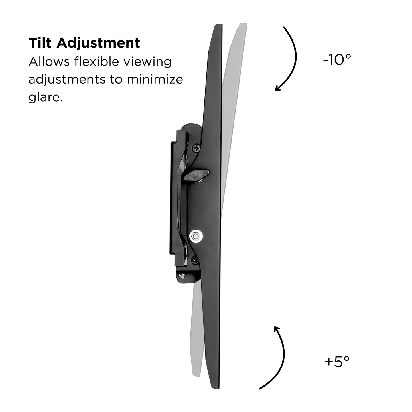 Heavy-Duty Tilt TV Wall Mount for 37"-75" Screens | Up to 165 lbs