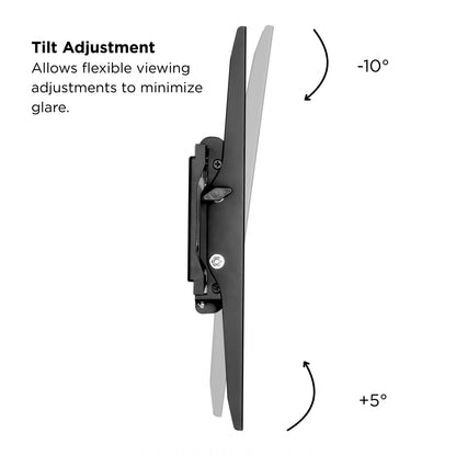 Heavy-Duty Tilt TV Wall Mount for 37"-75" Screens | Up to 165 lbs