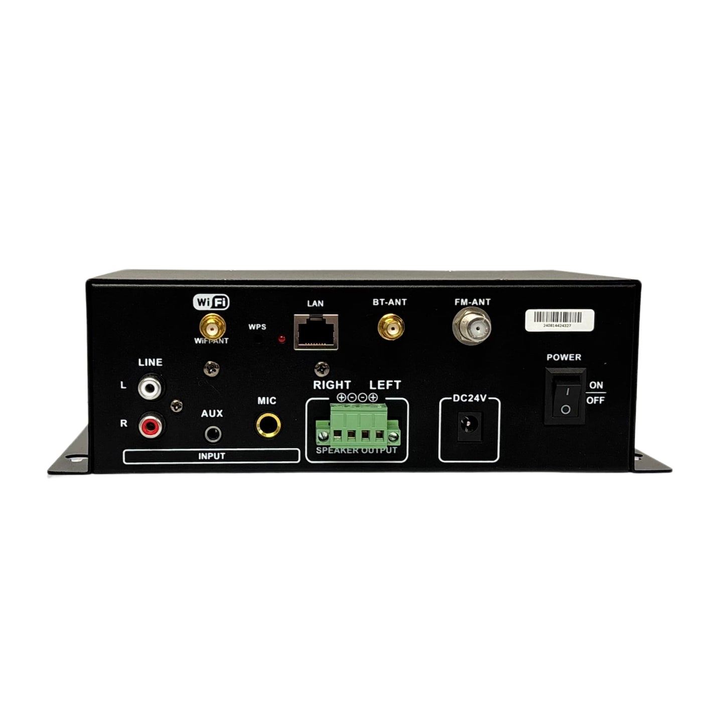 Amplificateur commercial TEXONIC 60W | 6 canaux | Canada