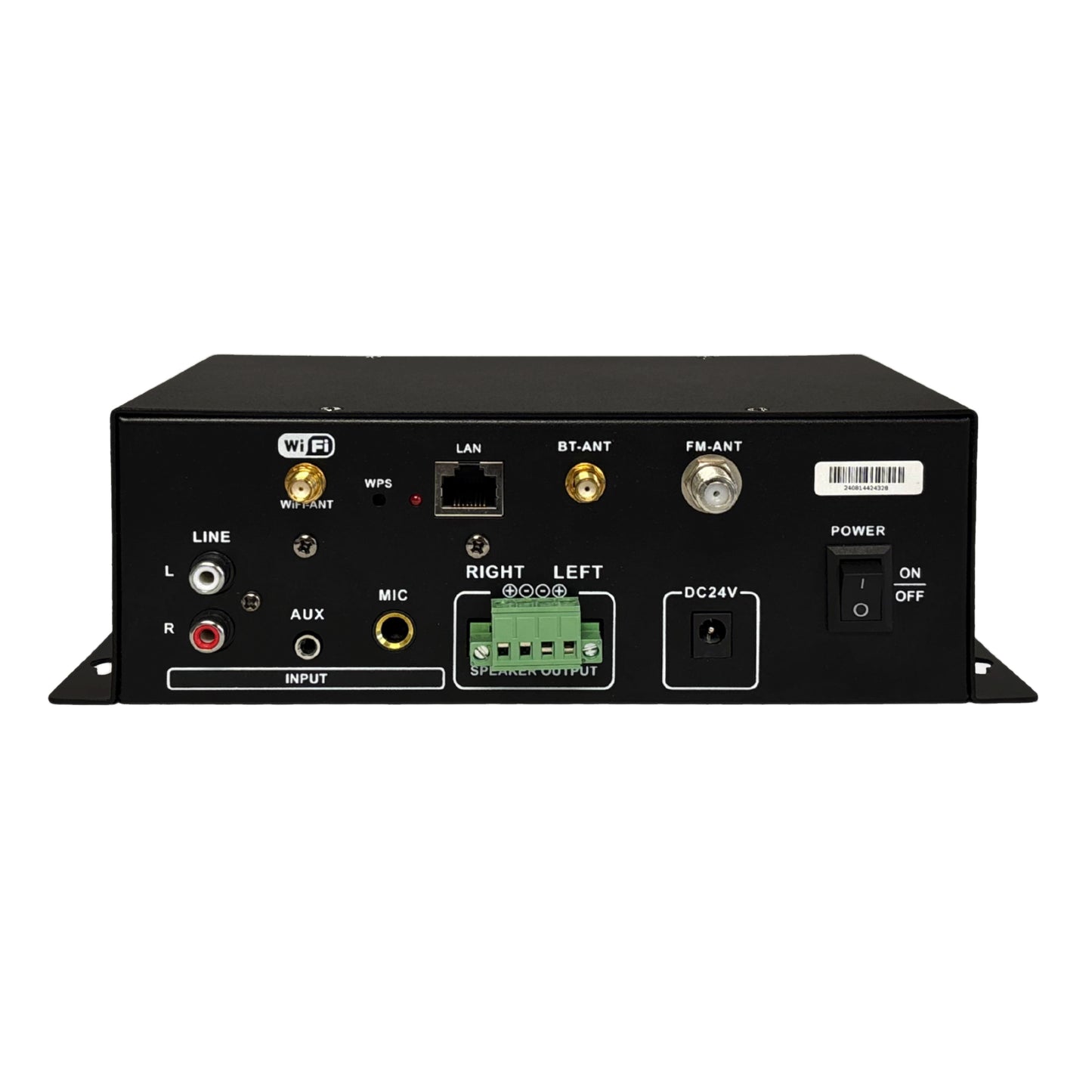 Amplificateur commercial TEXONIC 60W | 6 canaux | Canada