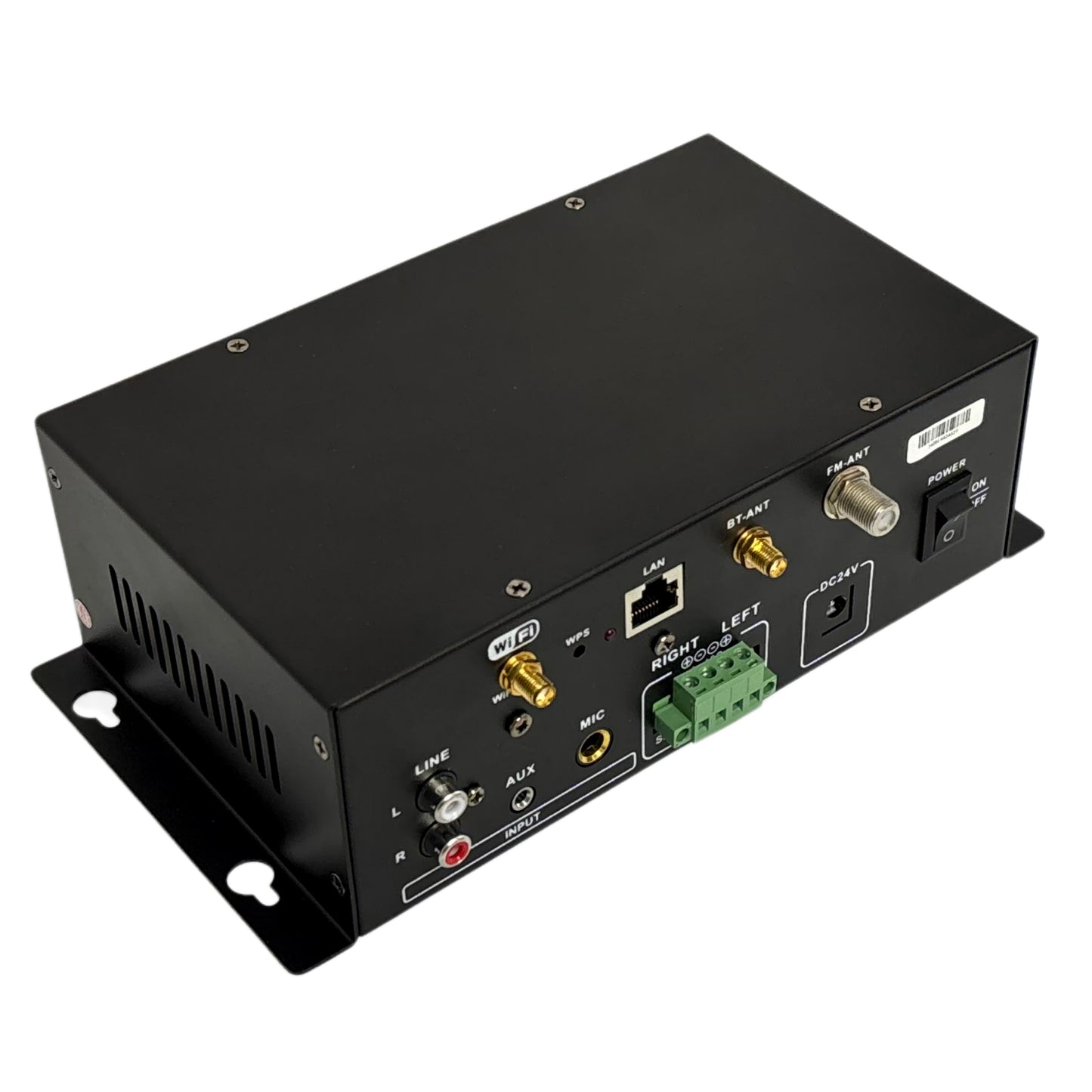 Amplificateur commercial TEXONIC 60W | 6 canaux | Canada