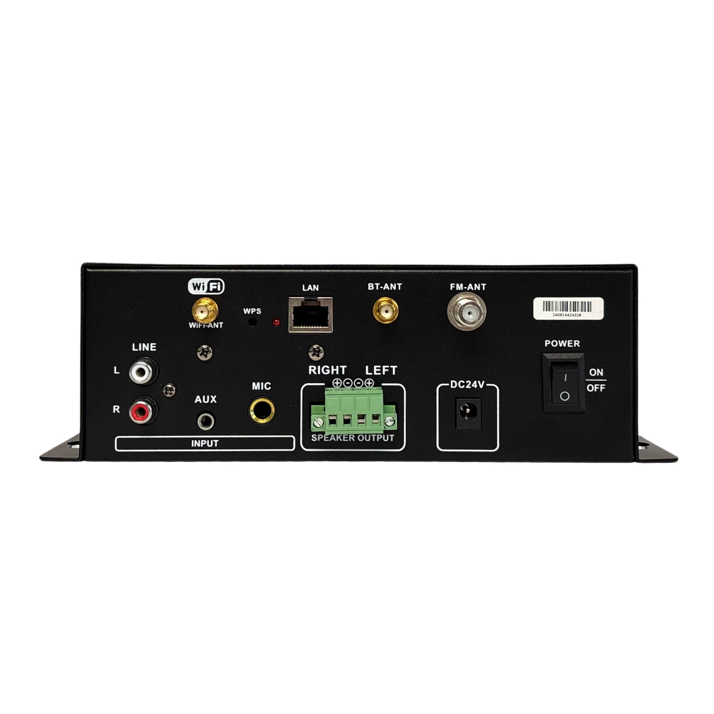 Amplificateur commercial TEXONIC 60W | 6 canaux | Canada