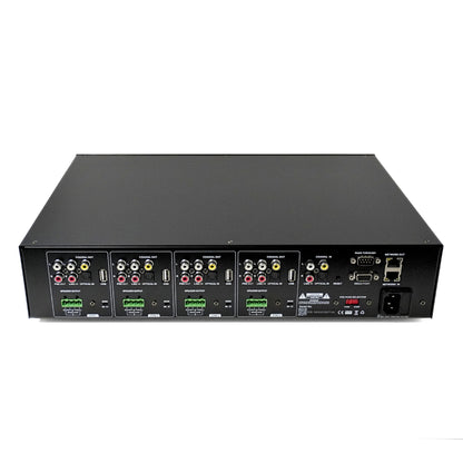 TEXONIC RX84 | 4 Zone Network Streaming Amplifier – Multi-Room Audio for Home & Business