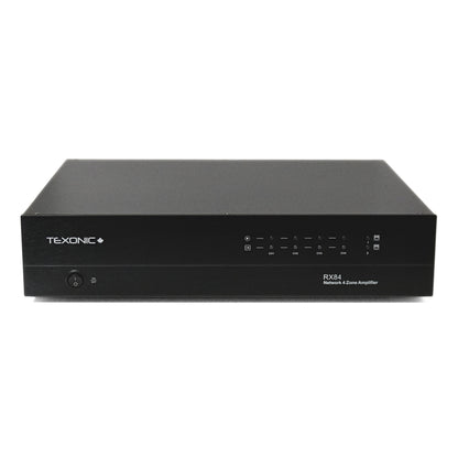TEXONIC RX84 | 4 Zone Network Streaming Amplifier – Multi-Room Audio for Home & Business
