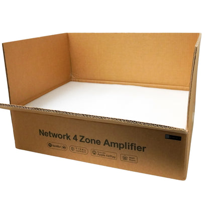 TEXONIC RX84 | 4 Zone Network Streaming Amplifier – Multi-Room Audio for Home & Business