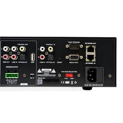 TEXONIC RX84 | 4 Zone Network Streaming Amplifier – Multi-Room Audio for Home & Business