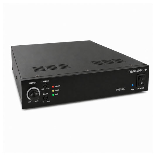 TEXONIC RXD480 480W 100V Commercial Amplifier