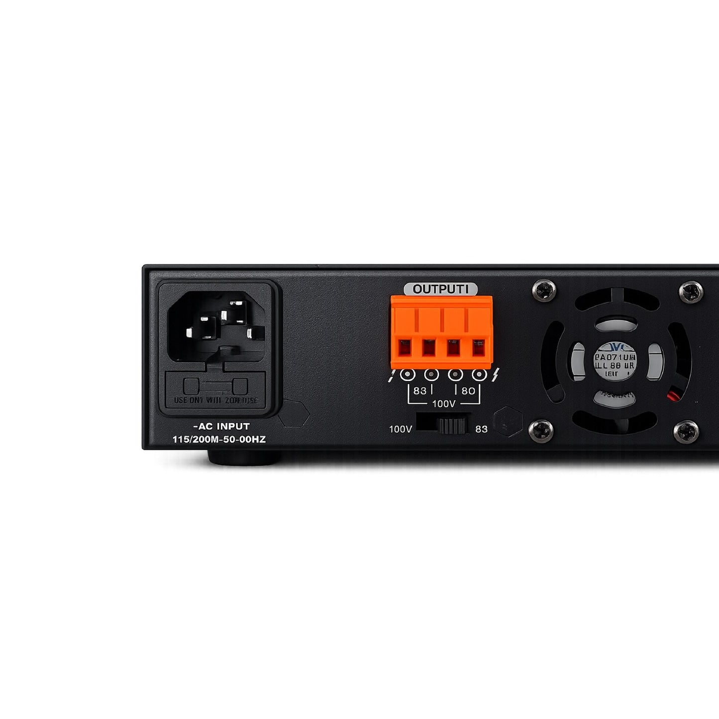 TEXONIC RXD240 240W 100V Commercial Amplifier