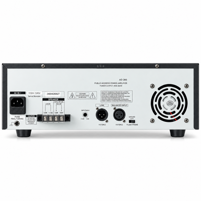TEXONIC AD-360 360W 100V Commercial Power Amplifier
