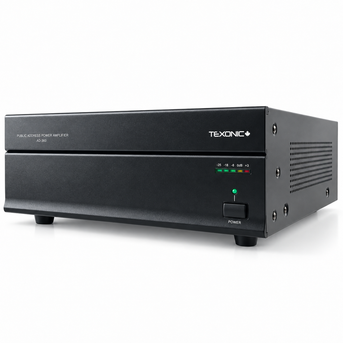 TEXONIC AD-360 360W 100V Commercial Power Amplifier