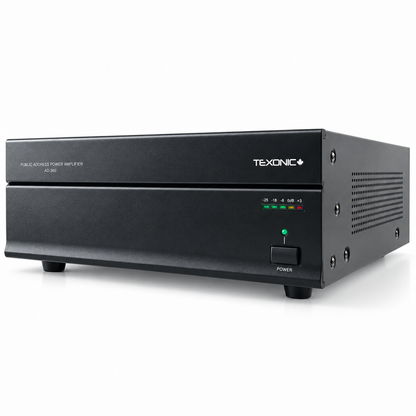TEXONIC AD-360 360W 100V Commercial Power Amplifier