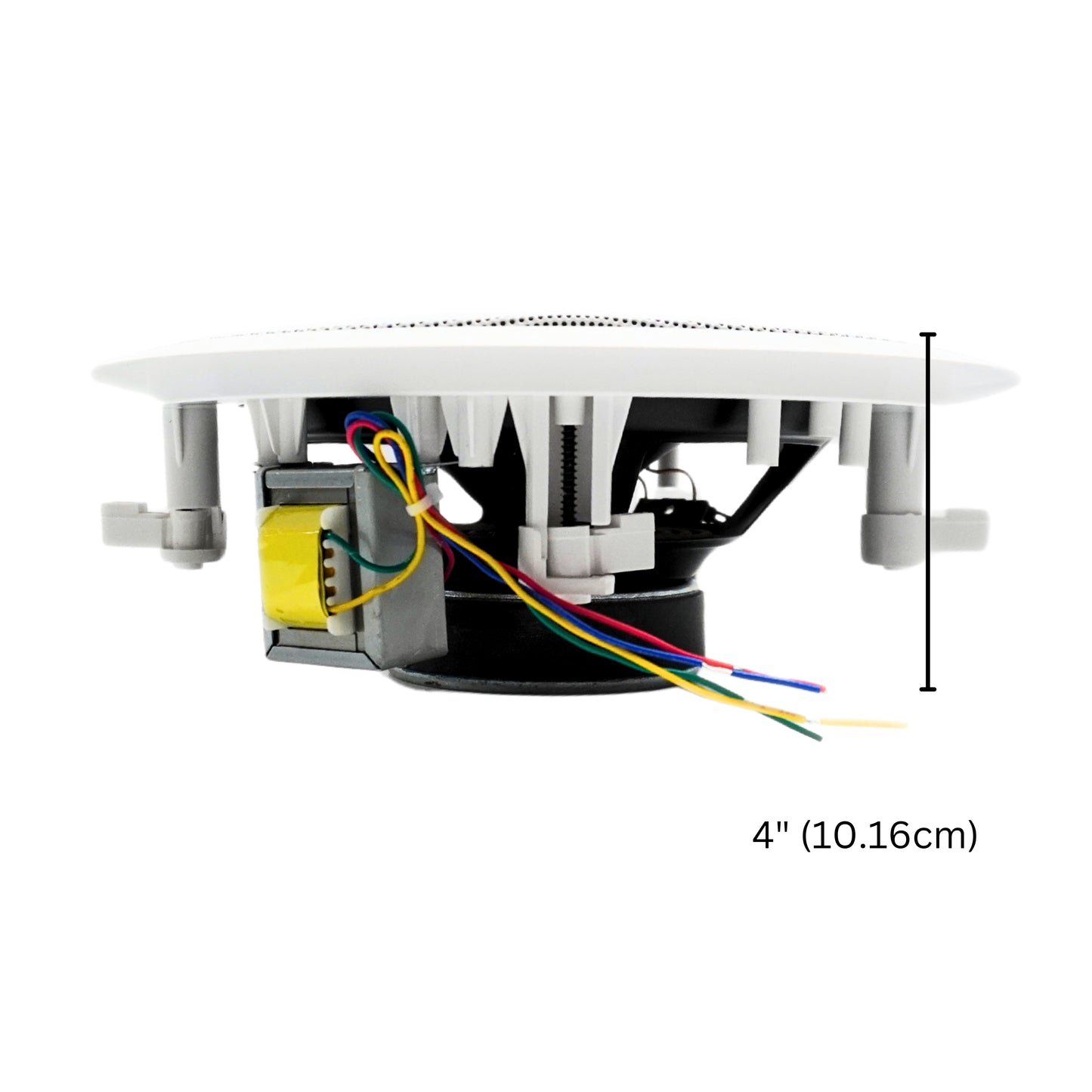 TEXONIC CM80T 8″ Coaxial Ceiling Speaker for 70V/100V Commercial Audio