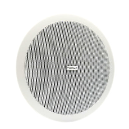 TEXONIC CM80T 8″ Coaxial Ceiling Speaker for 70V/100V Commercial Audio
